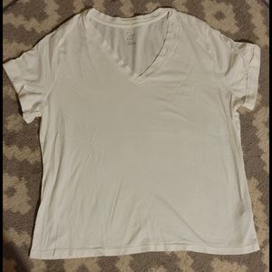 A New Day V neck Tee